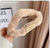 Korean  Cute Bear Plush Grab Clip Women's Cute Clip Headwear Hairclip Autumn And Winter Elegant Back Head Shark Clip