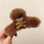 Korean  Cute Bear Plush Grab Clip Women's Cute Clip Headwear Hairclip Autumn And Winter Elegant Back Head Shark Clip