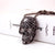 Korean Diamond-studded Crystal Skull Metal Pendant Men's Car Keychain