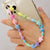 Korean Fashion Flower Smiling Face Pearl Anti-lost Mobile Phone Lanyard