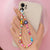 Korean Fashion Flower Smiling Face Pearl Anti-lost Mobile Phone Lanyard