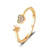 Korean Fashion New Jewelry Sweet And Wild Love Butterfly Ring Adjustable Ring Girl Index Finger Opening Ring Wholesale