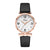 Korean Fashion Quartz Casual Belt Watch Temperament With Diamond Digital Face Women&#39;s Wrist Watch Watch