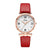 Korean Fashion Quartz Casual Belt Watch Temperament With Diamond Digital Face Women&#39;s Wrist Watch Watch