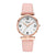 Korean Fashion Quartz Casual Belt Watch Temperament With Diamond Digital Face Women&#39;s Wrist Watch Watch