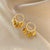 Korean Fashion Simple And Light Luxury Ear Clip Ins Trendy Grace Special Interest Earrings Super Girl Small Mori Style Ear Rings