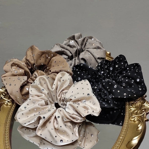 Korean Flashing Diamond Hair Scrunchies Wholesale