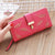 Korean Hollow Leaf Printing Wallet