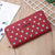 Korean Letter Hollow Heart Wallet