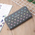 Korean Letter Hollow Heart Wallet