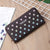 Korean Letter Hollow Heart Wallet