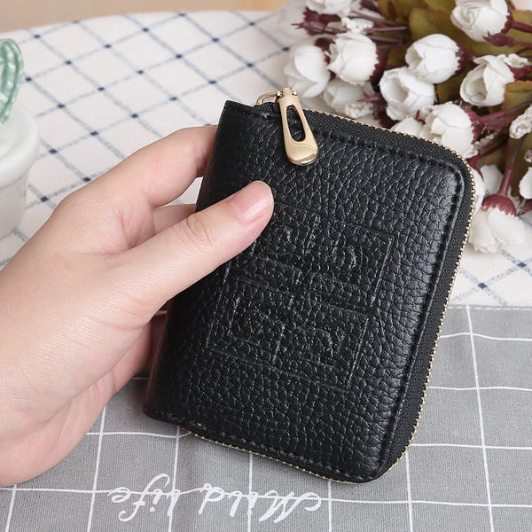 Korean Lychee Pattern Small Wallet