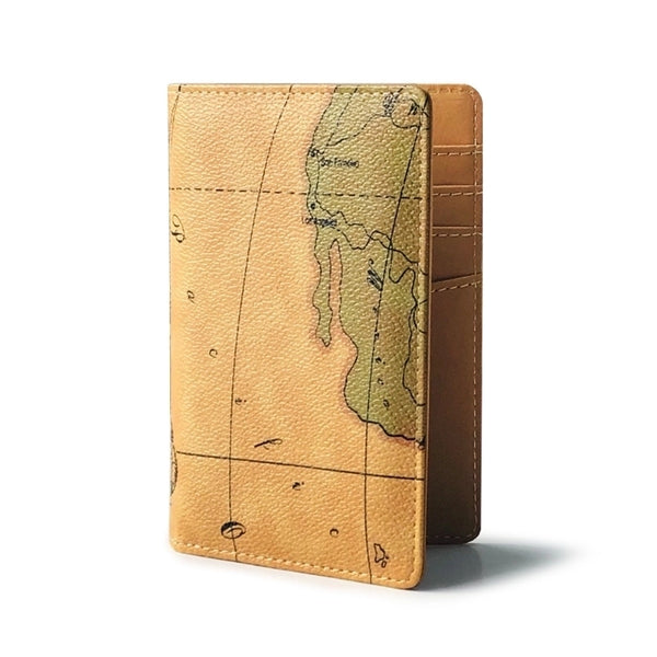 Korean Map Passport Bag Travel  Passport Clip Creative Passport Set  Bag Hot Sale Wholesale