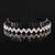 Korean New Arrival Toothed Non-Slip Rhinestone Headband Fashionable Simple  Wave Crystal Headband Hair Card Headwear