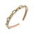 Korean New Retro Simple Rhinestone Pearl Headband Women's All Match Hairpin Thin Edges Hair Accessories