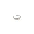 Korean Niche Minimalist Micro-inlaid Zircon S925 Sterling Silver Ring Female Wholesale