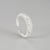 Korean S925 Sterling Silver Sparkling Sand Ring Starry Sky Milky Way Open Ring