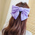 Korean  Simple Crystal Hairpin Girl's Crystal Fishline Woven Spring Clip Internet Popular Fashion Headwear Women's Side Clip