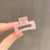 Korean Small Square Frosted Catch Clip Wholesale