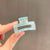 Korean Small Square Frosted Catch Clip Wholesale