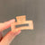 Korean Small Square Frosted Catch Clip Wholesale