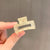 Korean Small Square Frosted Catch Clip Wholesale