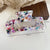 Korean Square Grab Clip Hollow Floral Acetic Acid Plate Medium Hair Grab Shark Clip Elegant  Hair Clip Hair Accessories