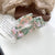 Korean Square Grab Clip Hollow Floral Acetic Acid Plate Medium Hair Grab Shark Clip Elegant  Hair Clip Hair Accessories