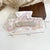 Korean Square Grab Clip Hollow Floral Acetic Acid Plate Medium Hair Grab Shark Clip Elegant  Hair Clip Hair Accessories