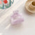 Korean Square Grab Clip Hollow Floral Acetic Acid Plate Medium Hair Grab Shark Clip Elegant  Hair Clip Hair Accessories