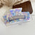 Korean Square Grab Clip Hollow Floral Acetic Acid Plate Medium Hair Grab Shark Clip Elegant  Hair Clip Hair Accessories