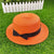 Korean Straw Hat Shading Hat Summer Flat-brimmed Bow Straw Flat Top Hat