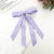 Korean Style Double-layer Bow Ribbon Hairclip Women's Ballet Girl Side Clip Back Head Top Simple  Hair Accessories