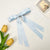 Korean Style Double-layer Bow Ribbon Hairclip Women's Ballet Girl Side Clip Back Head Top Simple  Hair Accessories