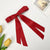 Korean Style Double-layer Bow Ribbon Hairclip Women's Ballet Girl Side Clip Back Head Top Simple  Hair Accessories