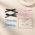 Korean Style Double-layer Bow Ribbon Hairclip Women's Ballet Girl Side Clip Back Head Top Simple  Hair Accessories