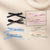 Korean Style Double-layer Bow Ribbon Hairclip Women's Ballet Girl Side Clip Back Head Top Simple  Hair Accessories