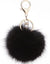 Korean Style Hairball Alloy Women's Bag Pendant Keychain