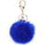 Korean Style Hairball Alloy Women's Bag Pendant Keychain