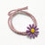 Korean Style Headwear Daisy Flower Hair Ring Korean Style Cute Knot Hair Rope Girl's Fresh Style Hair Rope Distinctive Rubber Band