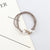 Korean Style  Nine-Bead Hair Ring High Elastic Bee Knot Nine-Bead Hair Rope Simple Three-in-One Hair Rope Rubber Band Women Hair Accessories