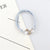 Korean Style  Nine-Bead Hair Ring High Elastic Bee Knot Nine-Bead Hair Rope Simple Three-in-One Hair Rope Rubber Band Women Hair Accessories