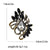 Korean Style Pin Flower Alloy Plating Artificial Crystal Women'S Brooches