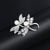 Korean Style Pin Flower Alloy Plating Inlay Artificial Gemstones Women's Brooches