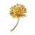 Korean Style Pin Flower Alloy Stoving Varnish Other Women'S Brooches