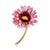 Korean Style Pin Flower Alloy Stoving Varnish Other Women'S Brooches