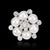 Korean Style Pin Flower Alloy Women'S Brooches