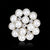 Korean Style Pin Flower Alloy Women'S Brooches