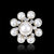 Korean Style Pin Flower Alloy Women'S Brooches