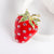 Korean Style Pin Fruit Alloy Stoving Varnish No Inlaid Women'S Brooches